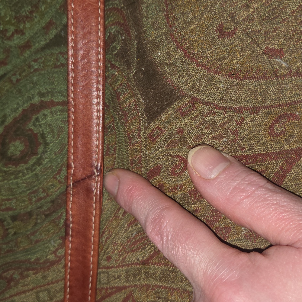Fossil Brown Leather Crossbody Bag GUC - Picture 5 of 12